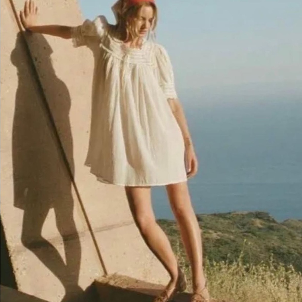 Doen Navan Dress in Salt